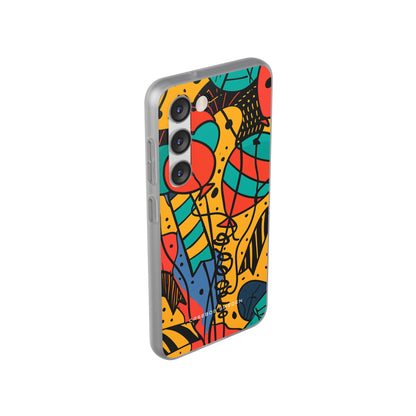 Playful Lines in Motion Samsung S23 - Flexi Phone Case