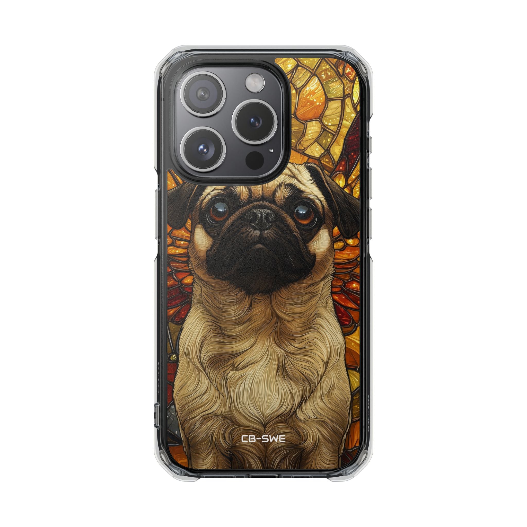 Pug Soars Brightly iPhone Case - Impact