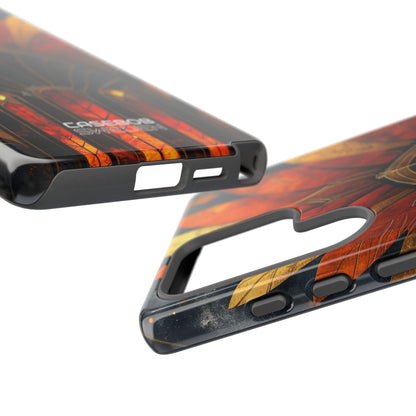 Foglie ad Arco Dorato Samsung S25 - Tough