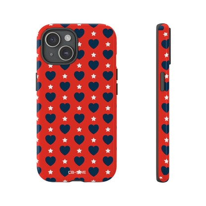 Hearts Dance Bright - iPhone Case