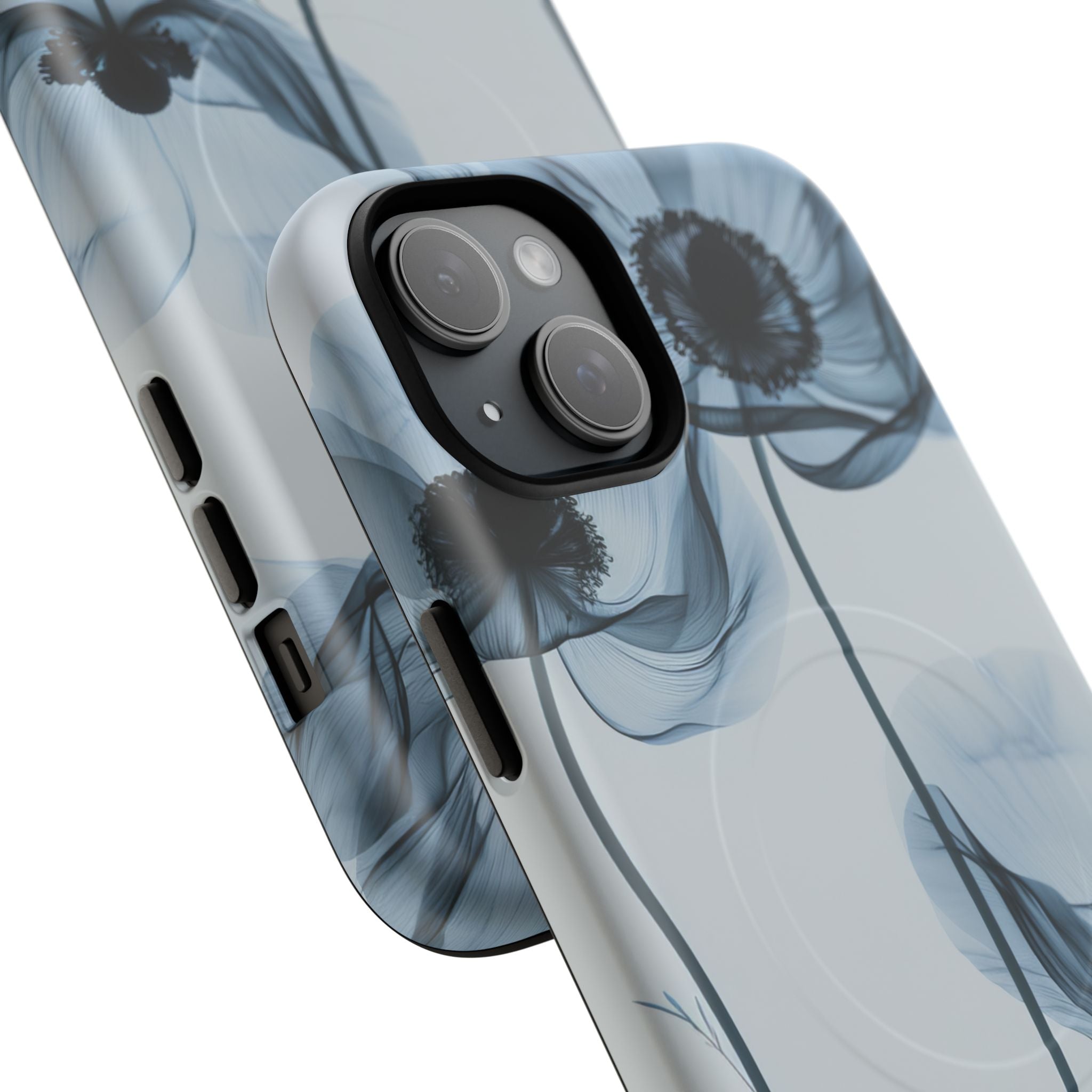 Ethereal X-Ray Flowers iPhone 15  Tough+ Phone Case