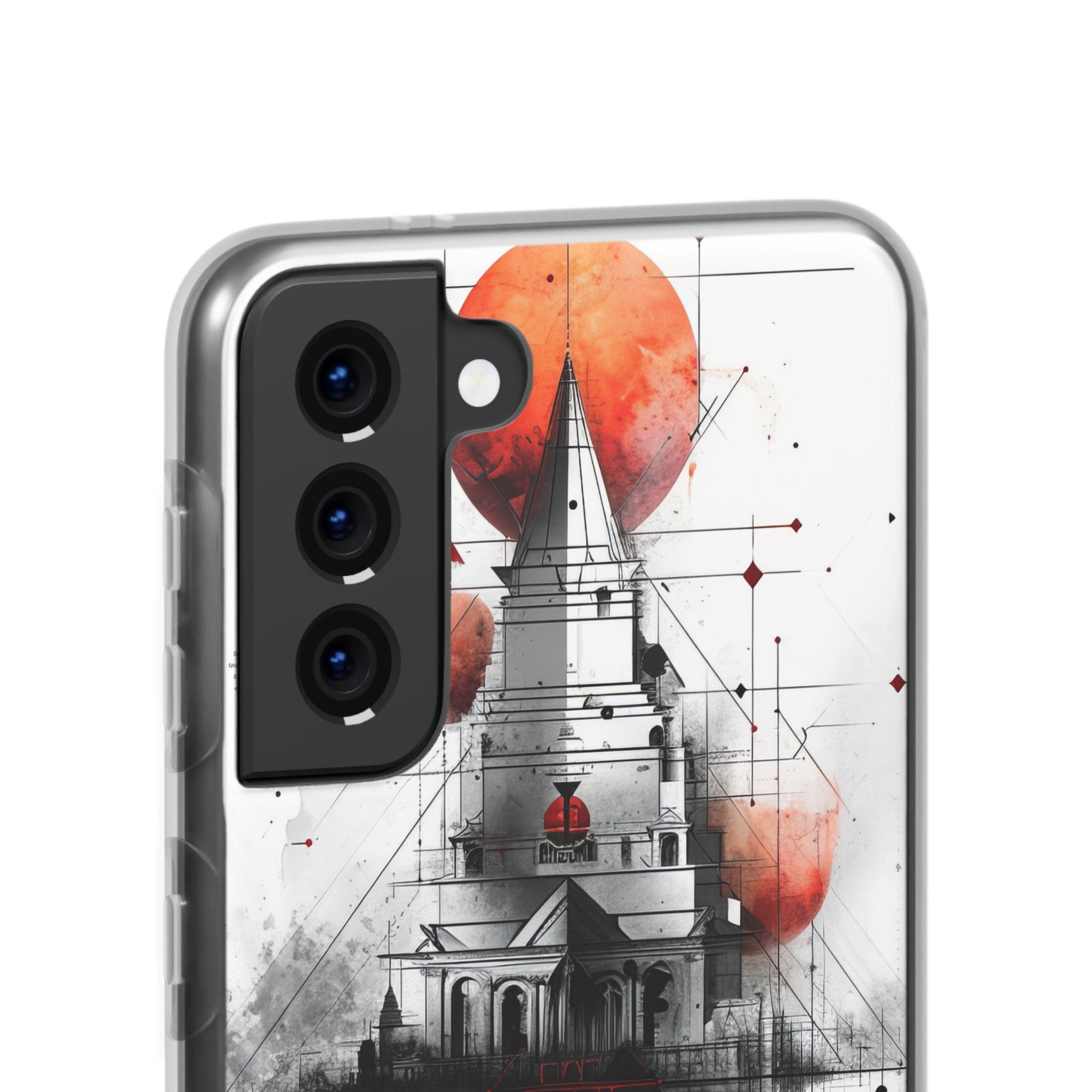 Architectural Fusion | Flexible Phone Case for Samsung Galaxy