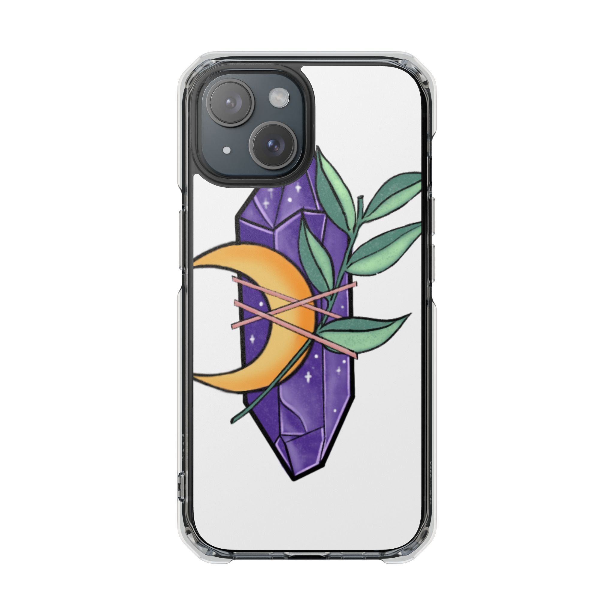 Mystical Moon Crystal iPhone Case - Impact