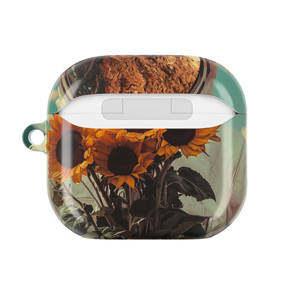 Sunflower Astronaut - AirPods Case