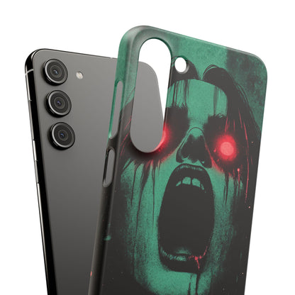 Haunting Glow of Gothic Eyes Samsung S23 - Slim Phone Case