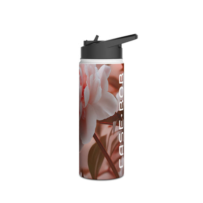 Peony Moonlight - Stainless Steel Water Bottle