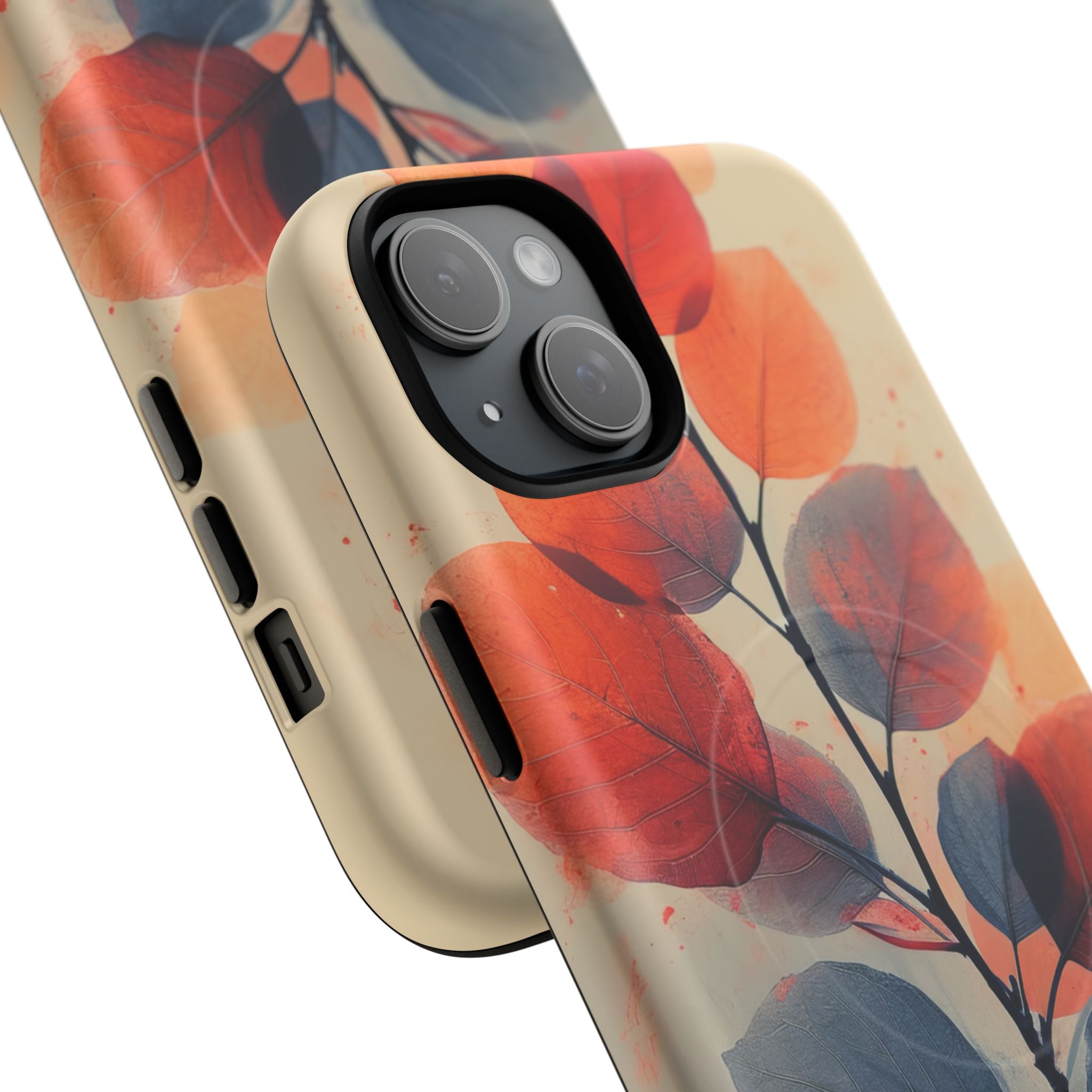 Ethereal Leaf Harmony iPhone 15 | Tough+ Phone Case