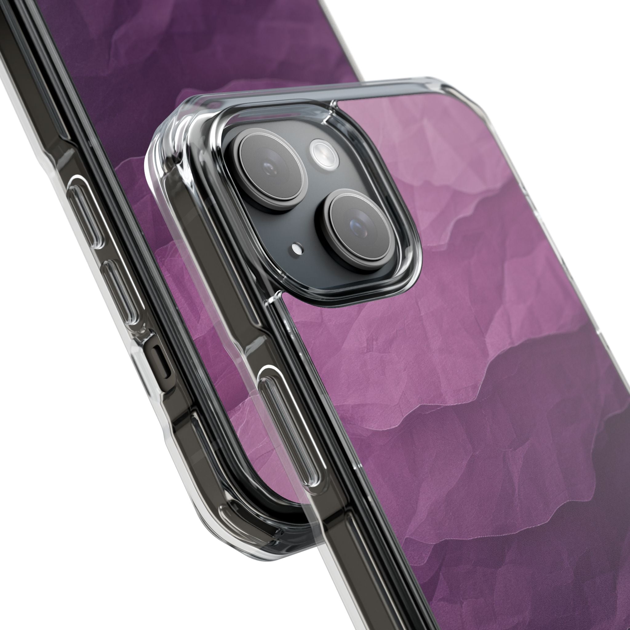 Lavender Dream Layers iPhone 15 - Impact Clear+