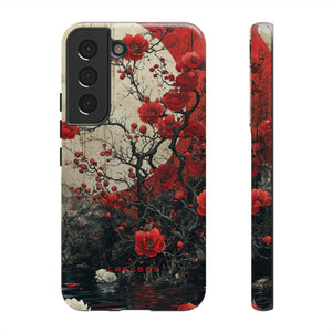 Moonlit Rose Peace - Protective Phone Case