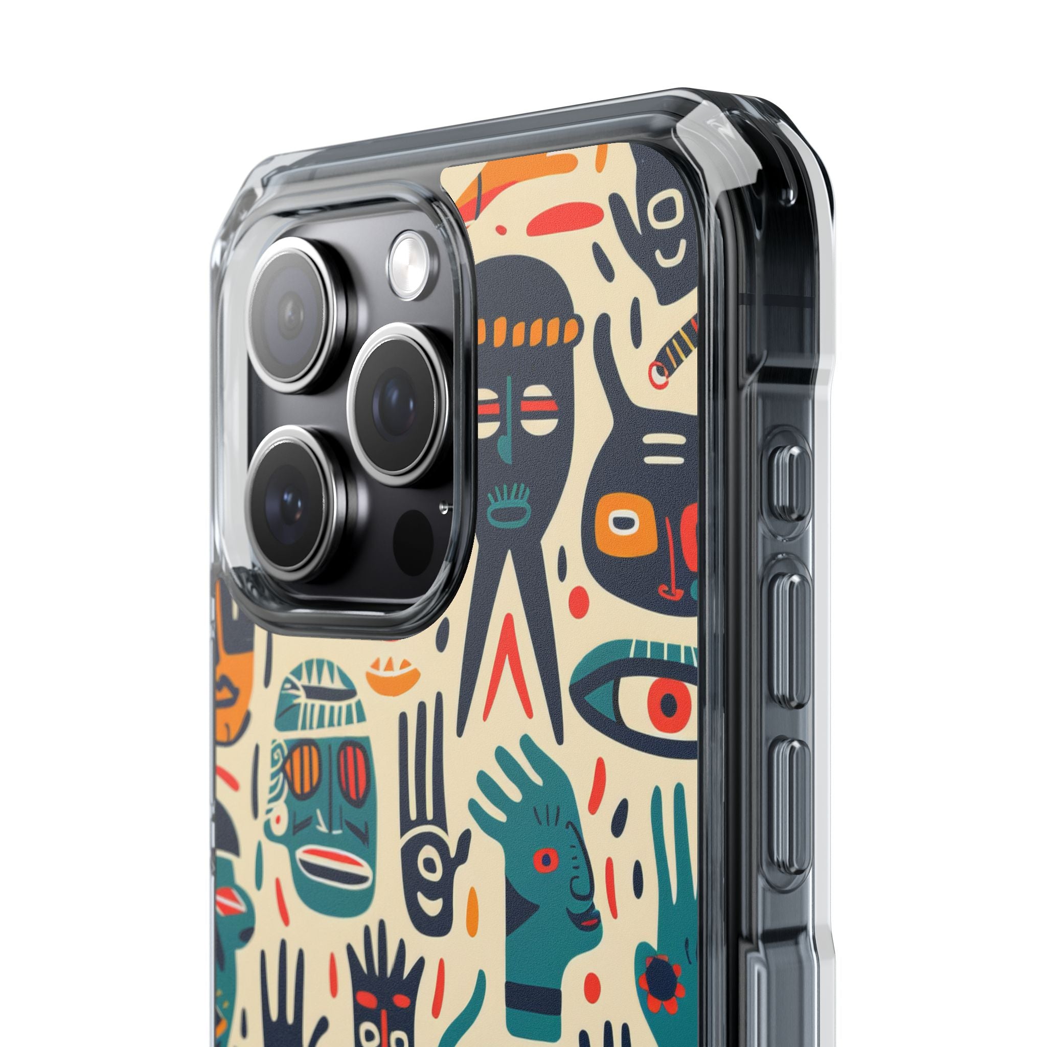 Vivid Faces iPhone 15 Pro Max Case - Impact