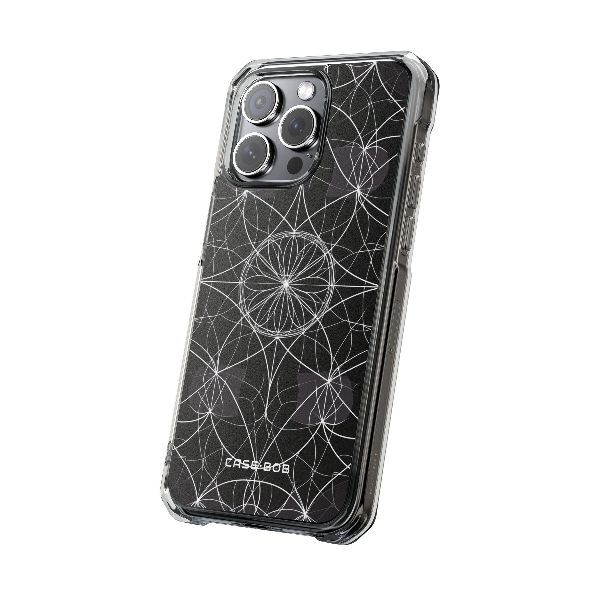 Radiant Petal Orbit iPhone 15 Pro Max Case - Impact