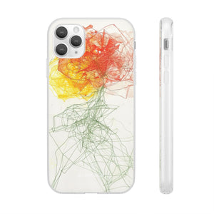 Fiery Blossom | Flexible Phone Case for iPhone