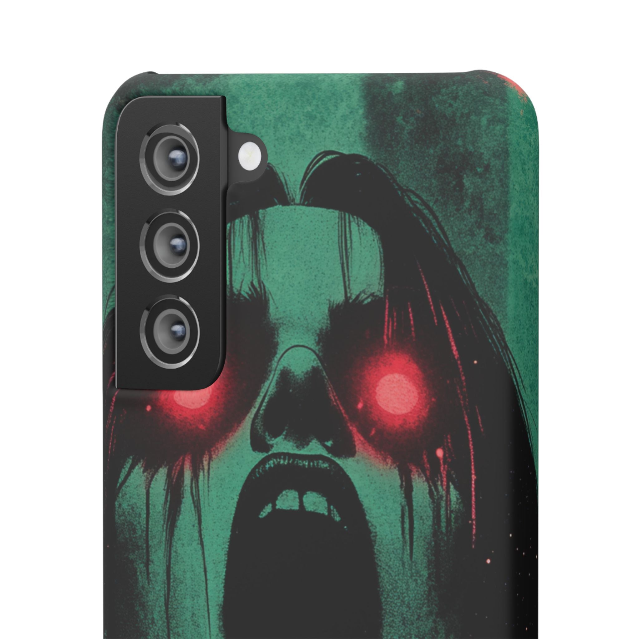 Haunting Glow of Gothic Eyes Samsung S21 - Slim Phone Case