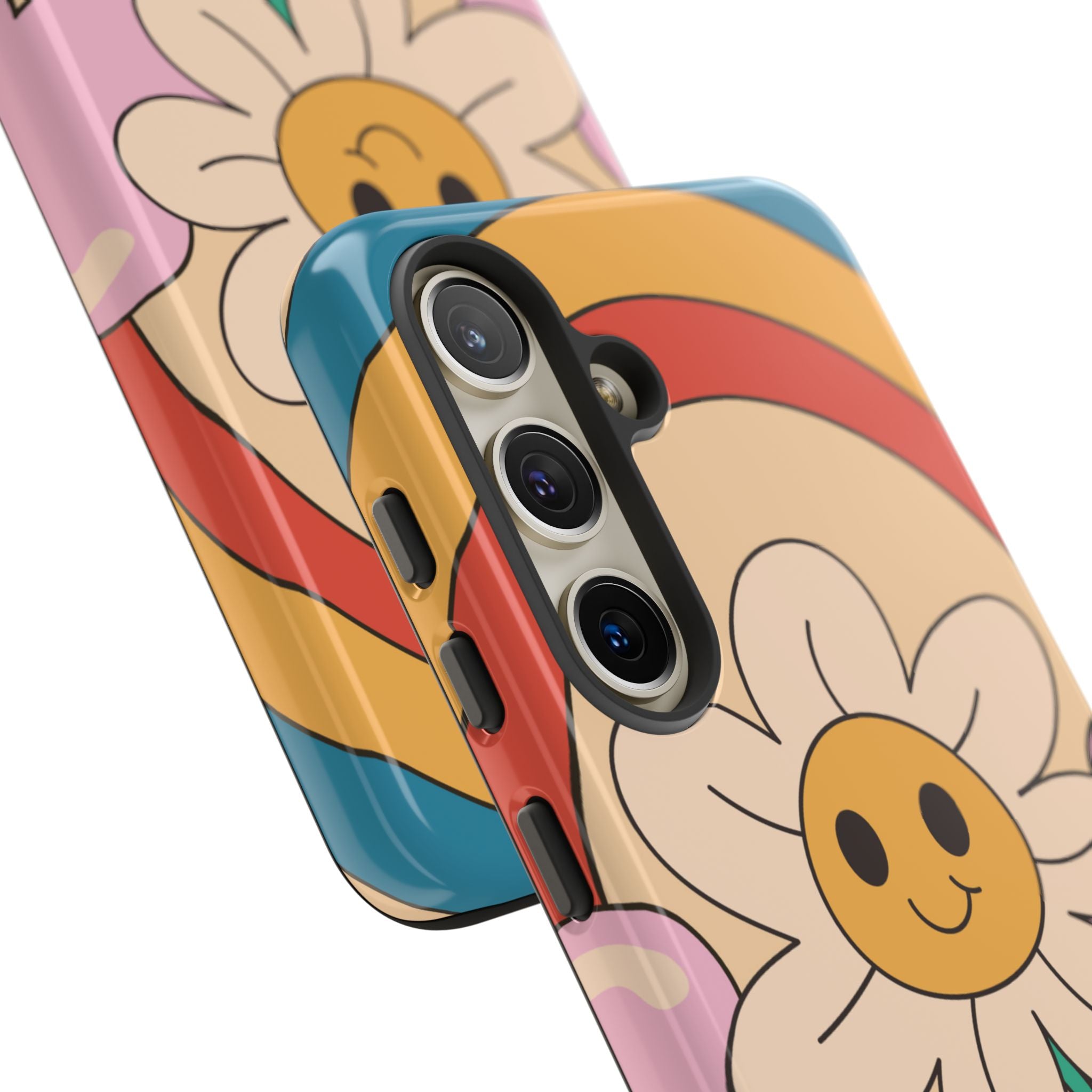 Joyful Retro Bloom - Samsung Case