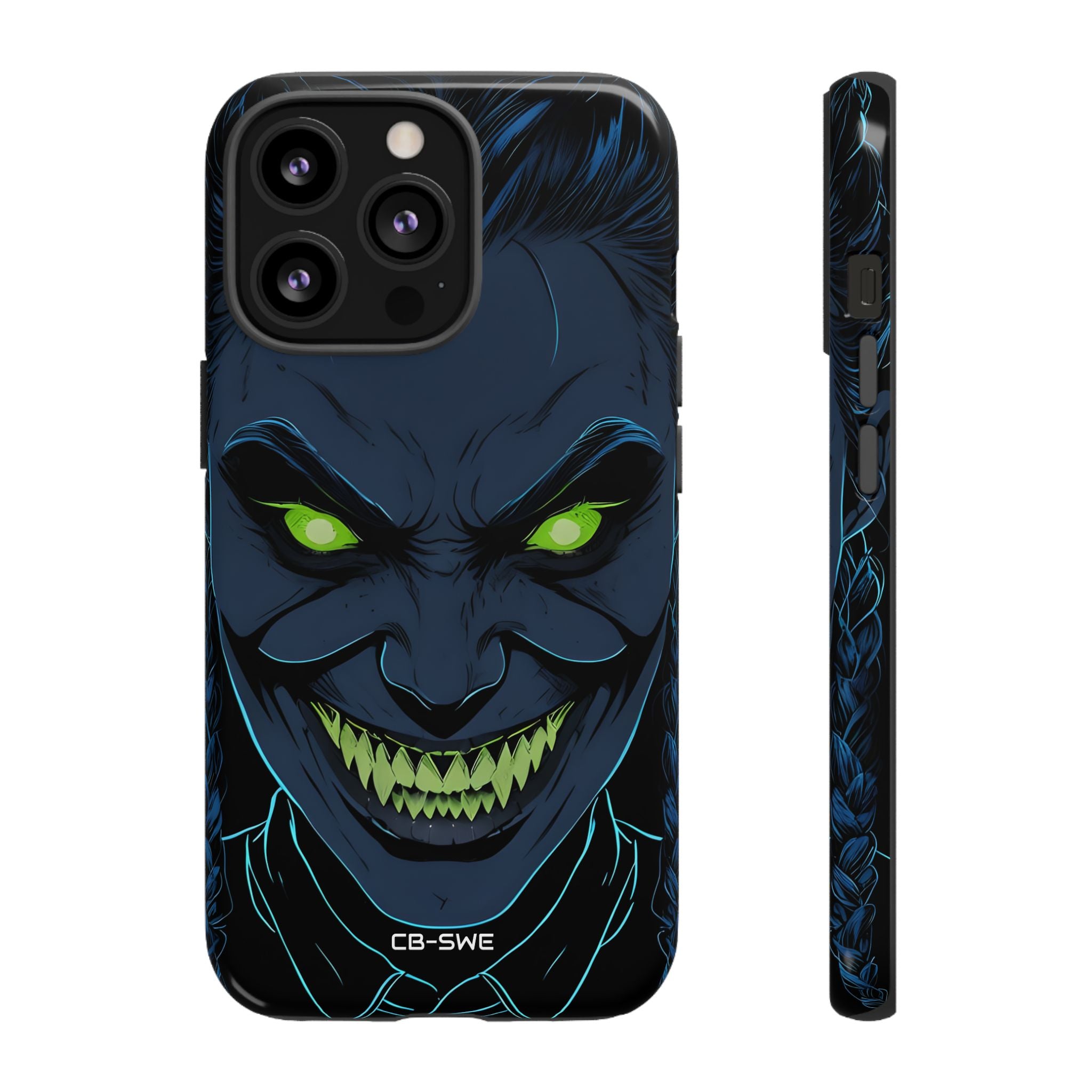 Glowing Eyes Dark Fiend - iPhone Case