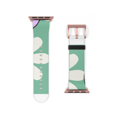 Smiley Daisy Glow - Watch Band