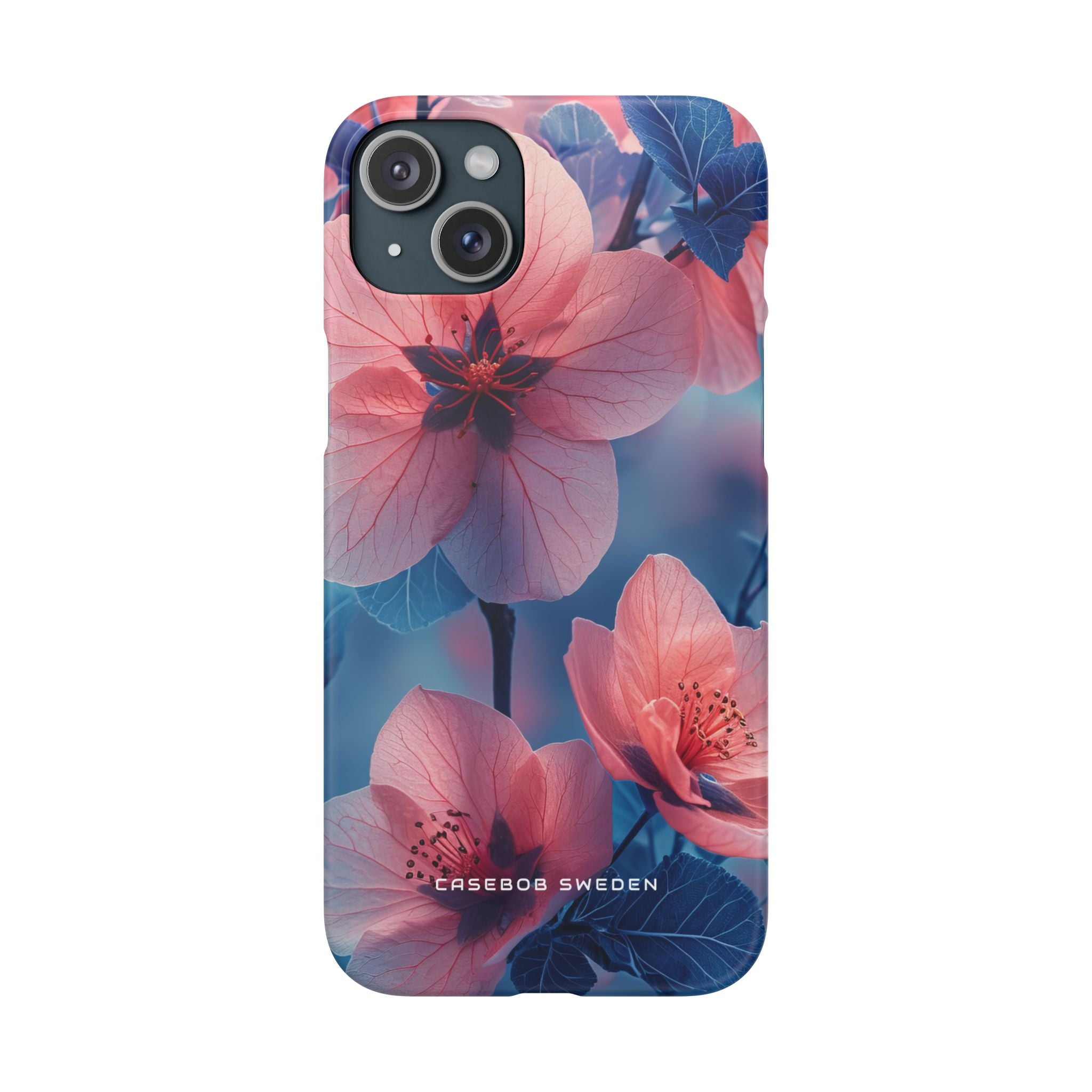 Ethereal Floral Harmony iPhone 15 - Slim Phone Case