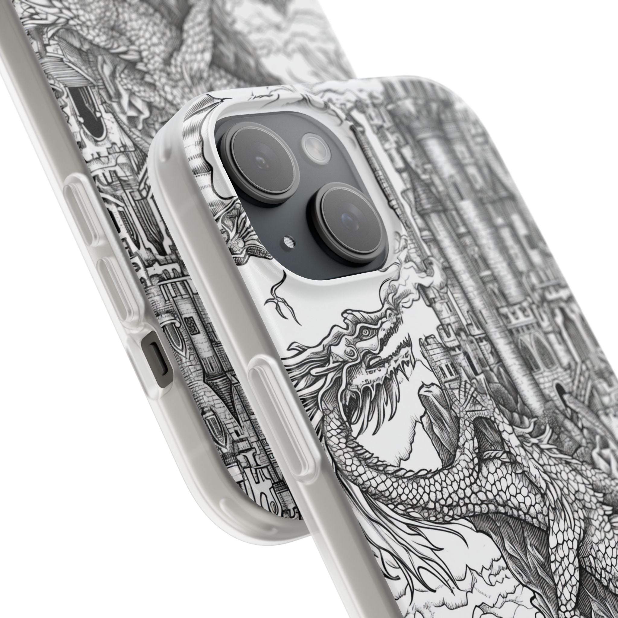 Dragon's Ascent | Flexible Phone Case for iPhone