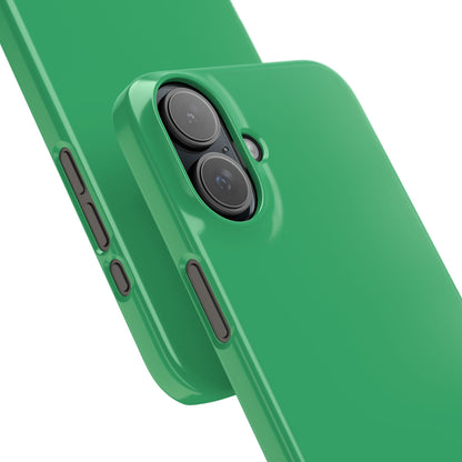 Medium Sea Green iPhone 16 - Slim Phone Case