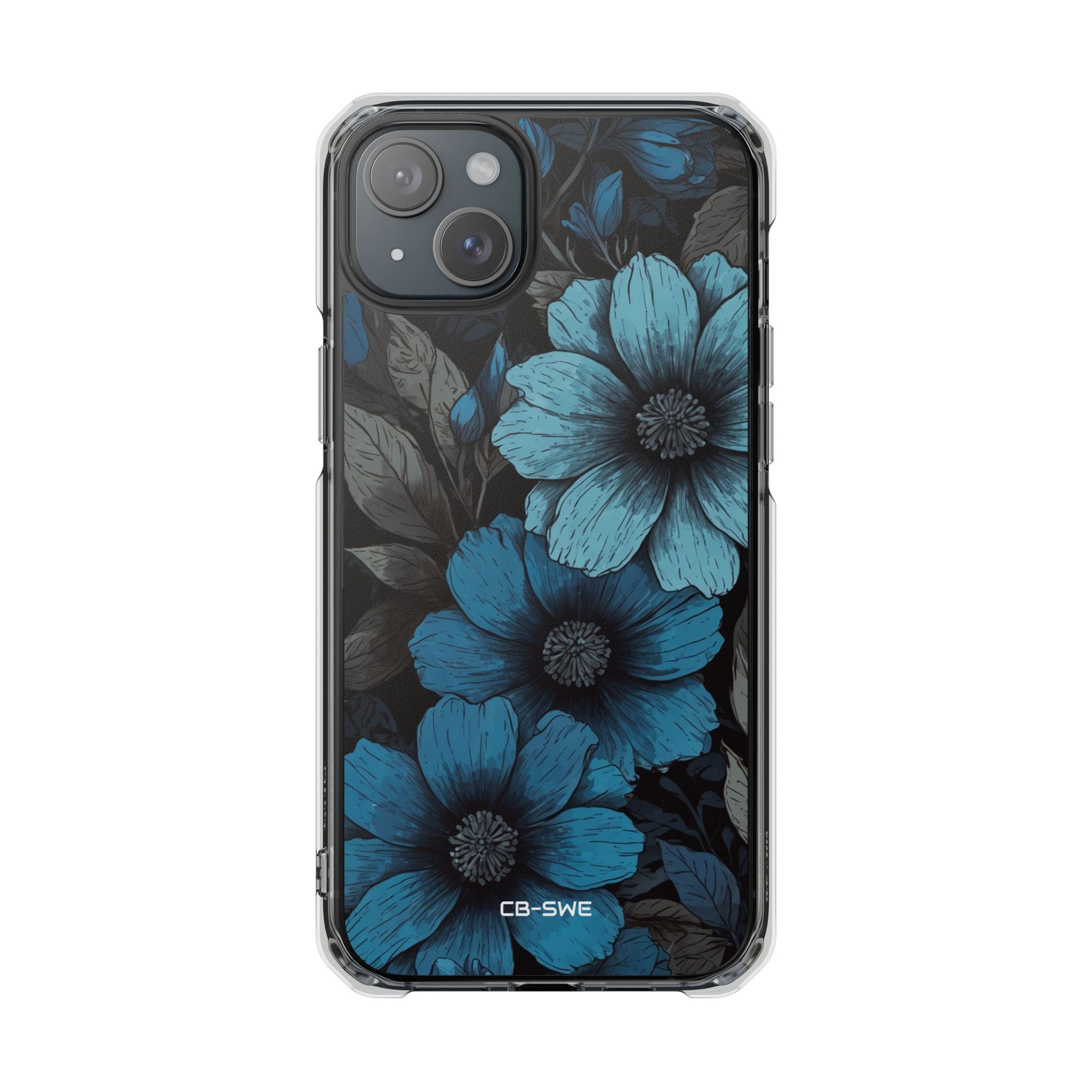 Flower Embrace Depth iPhone Case - Impact