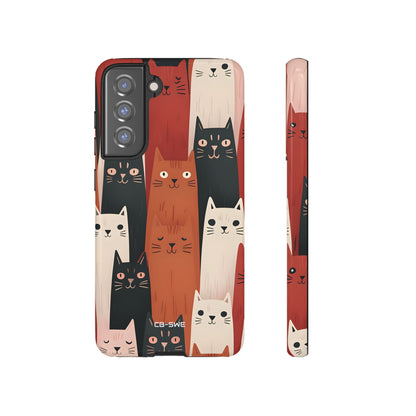 Whimsical Cat Assembly - Samsung Case