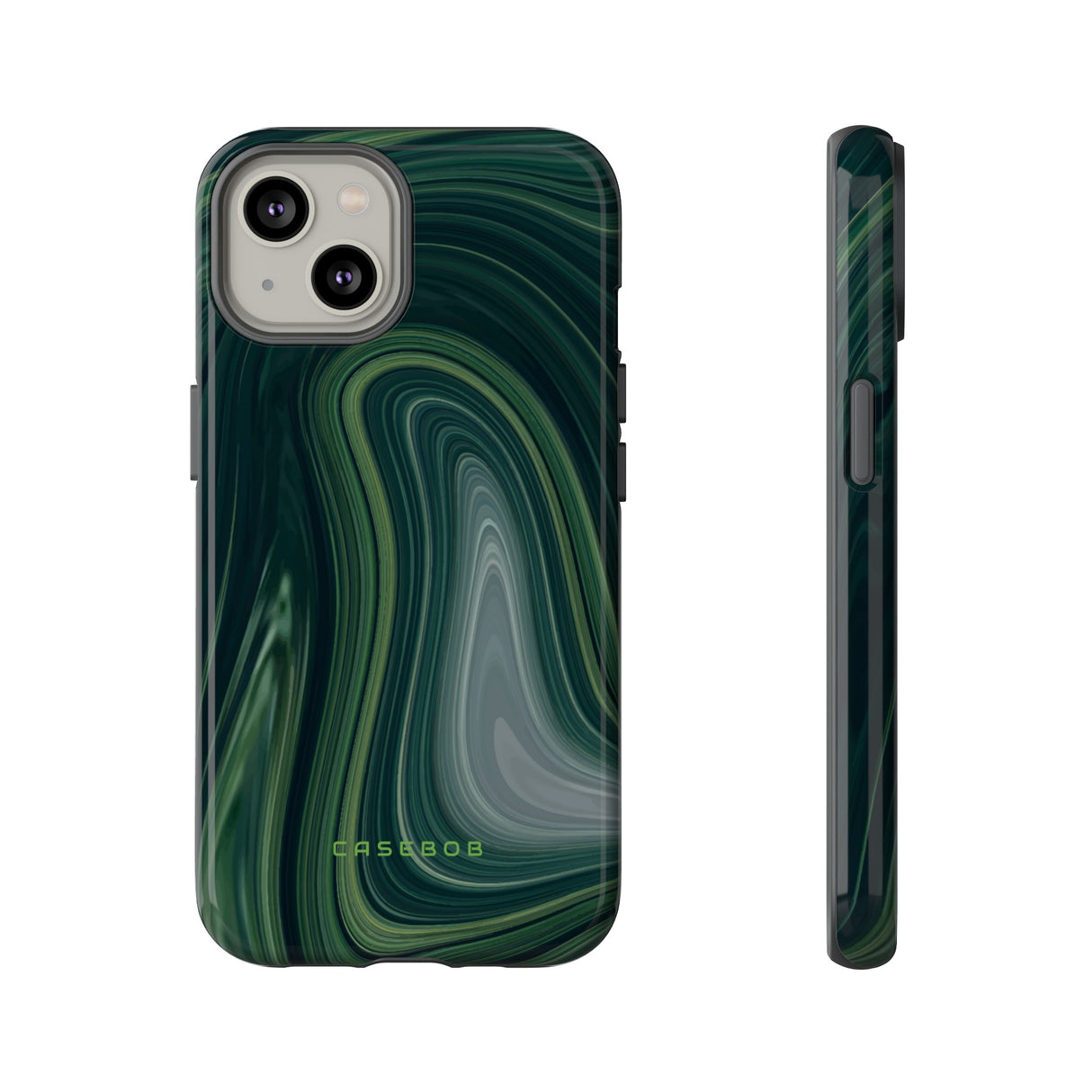 Green Marble - Protective Phone Case