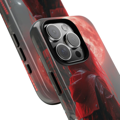 Red Hood Moon iPhone 16 Pro Case - Tough
