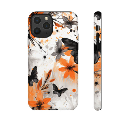 Vibrant Floral Dance - iPhone Case