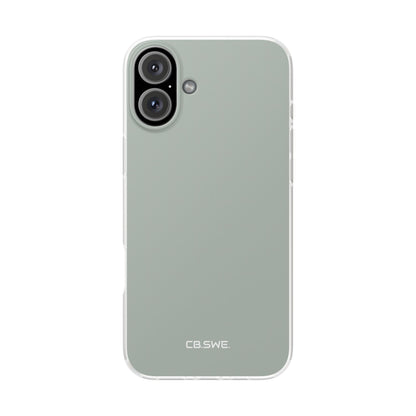 Aschgraue iPhone-Hülle – Flexi