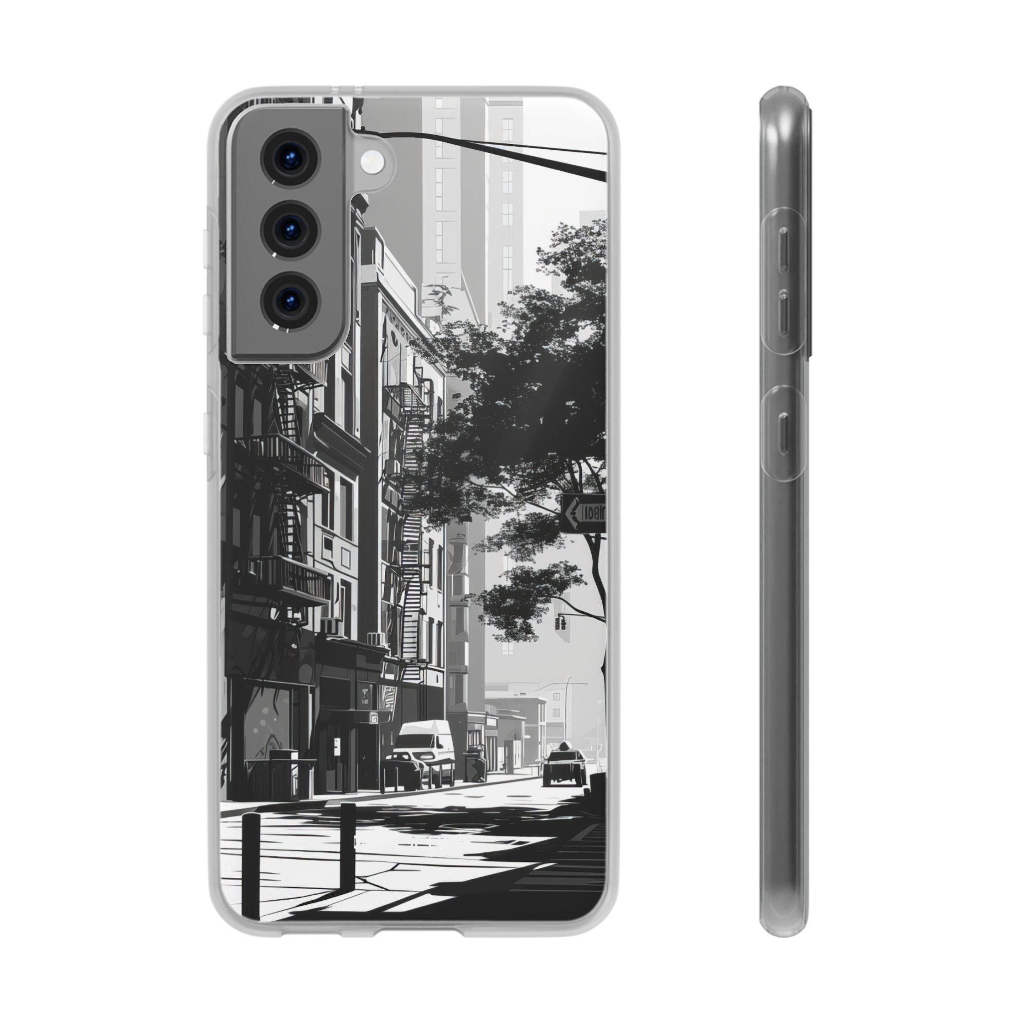 Urban Serenity | Flexible Phone Case for Samsung Galaxy