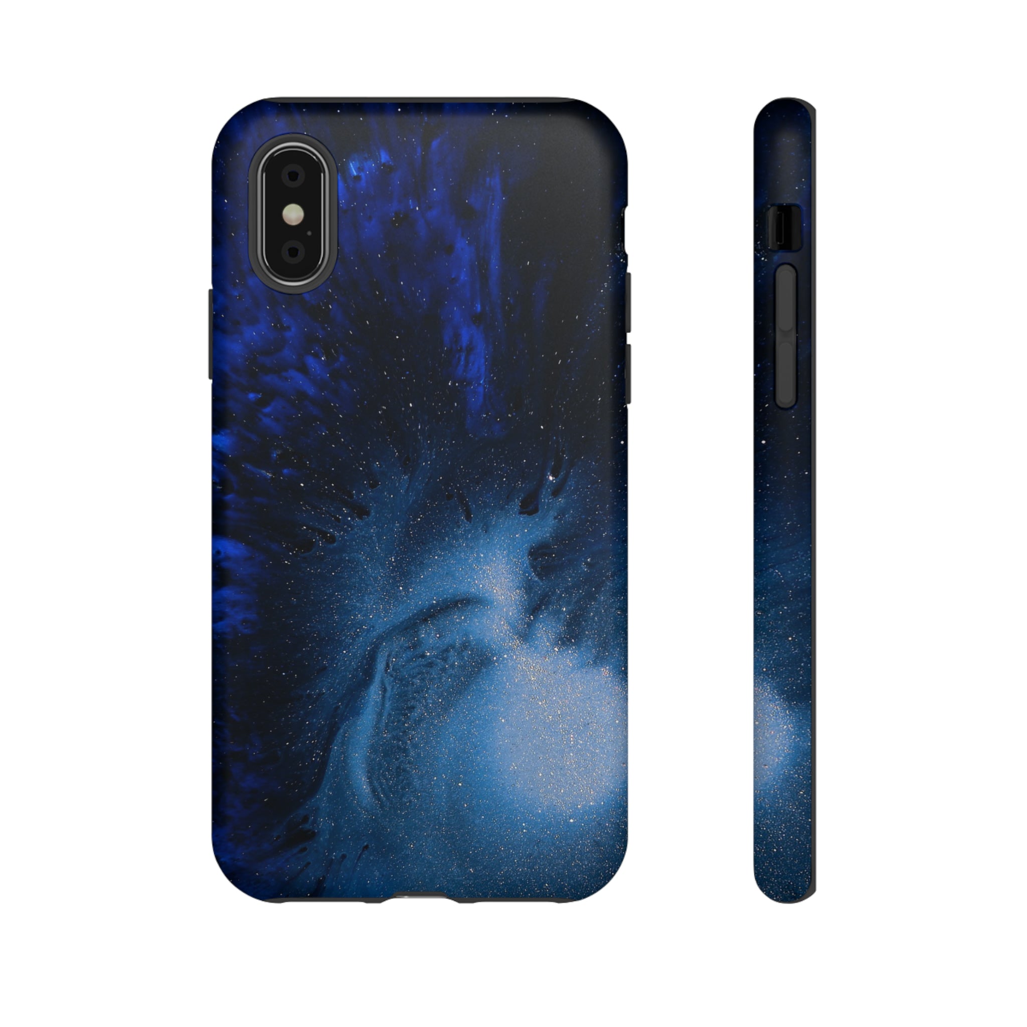 Winter Blue Ink Art - Protective Phone Case