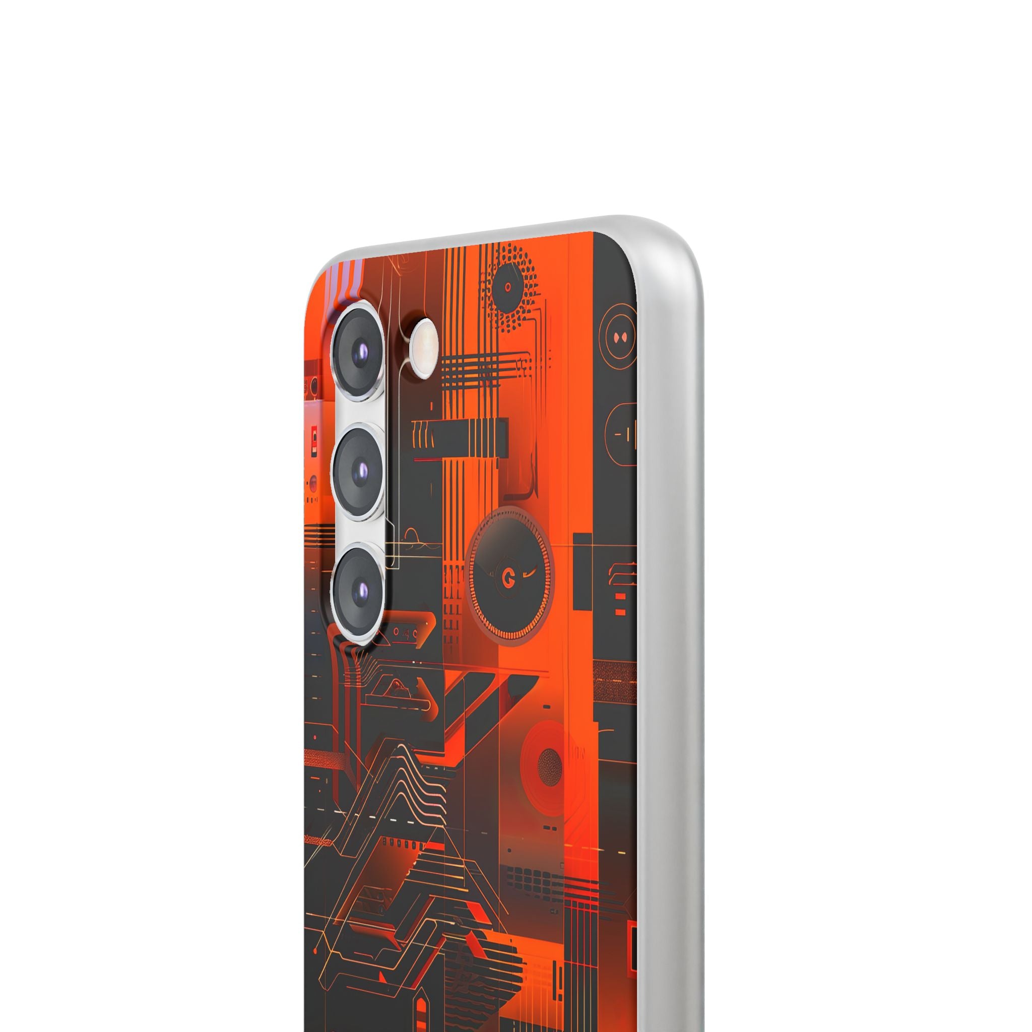 Gradient Circuitburst Samsung S23 - Flexi Phone Case