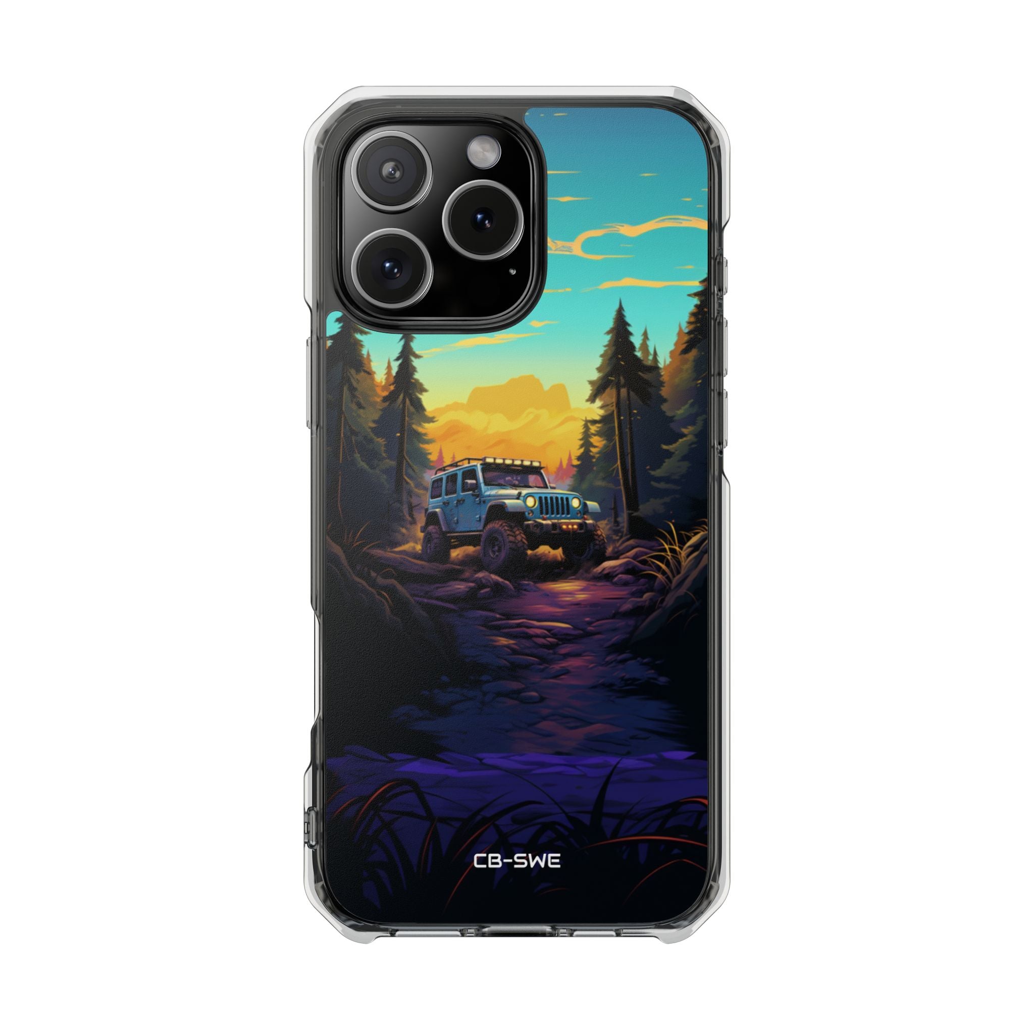 Sunset Adventure Trail iPhone Case - Impact