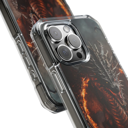 Fiery Dragon Roars iPhone Case - Impact