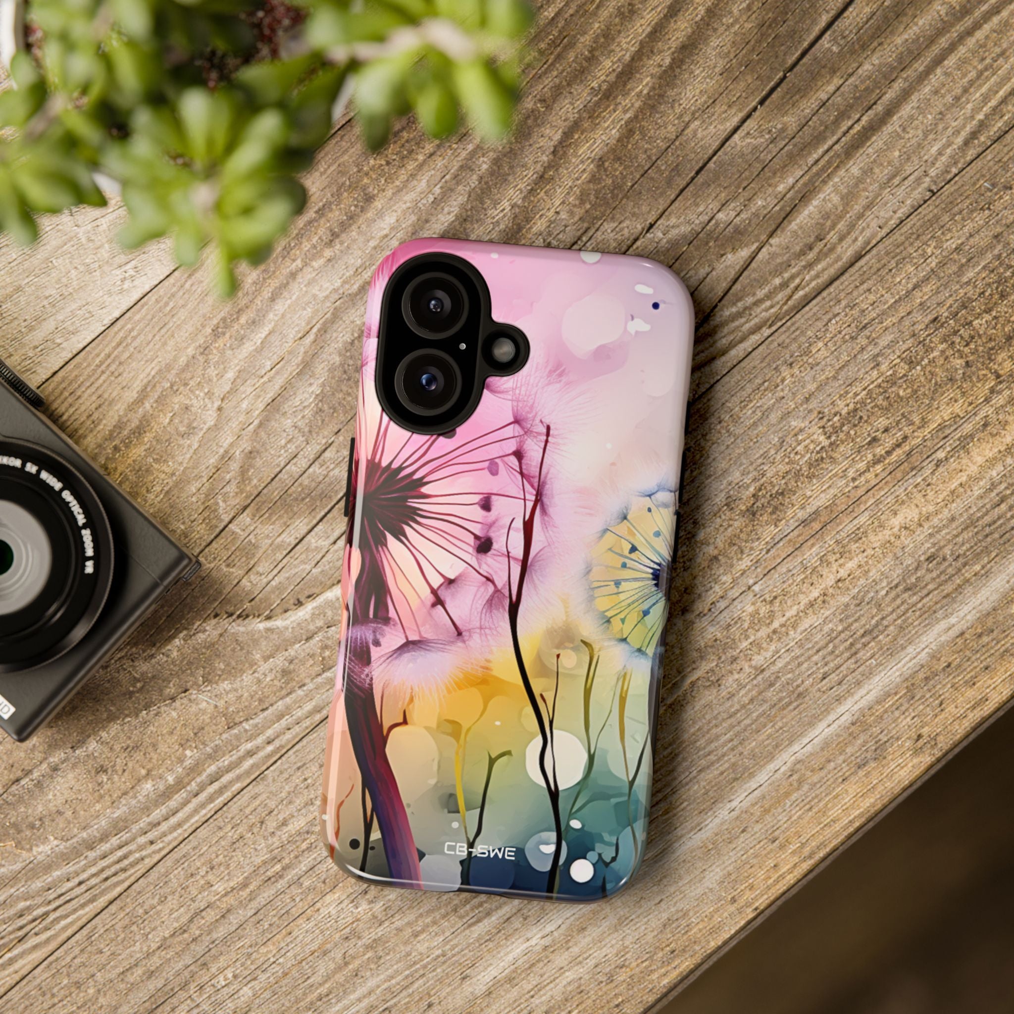 Dreamy Dandelion Whispers - iPhone Case