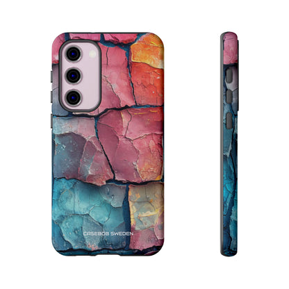 Cracked Earth Mosaic - Tough Samsung S23 Phone Case