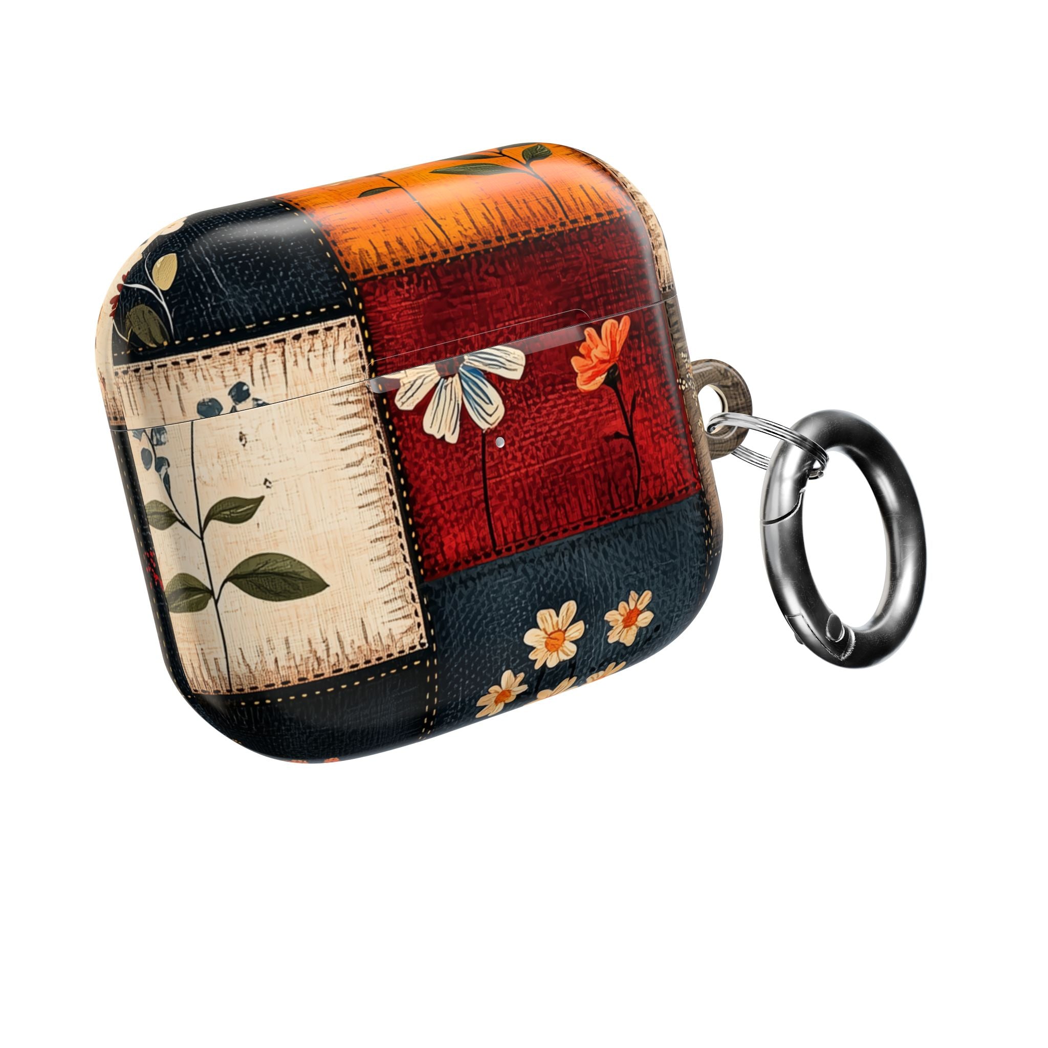 Patchwork Blooms - AirPods Case