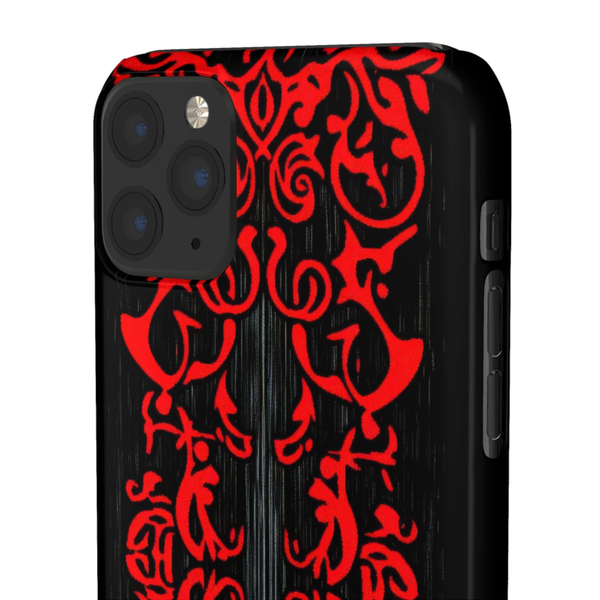 Gothic Crimson Symmetry iPhone 11 - Slim Phone Case