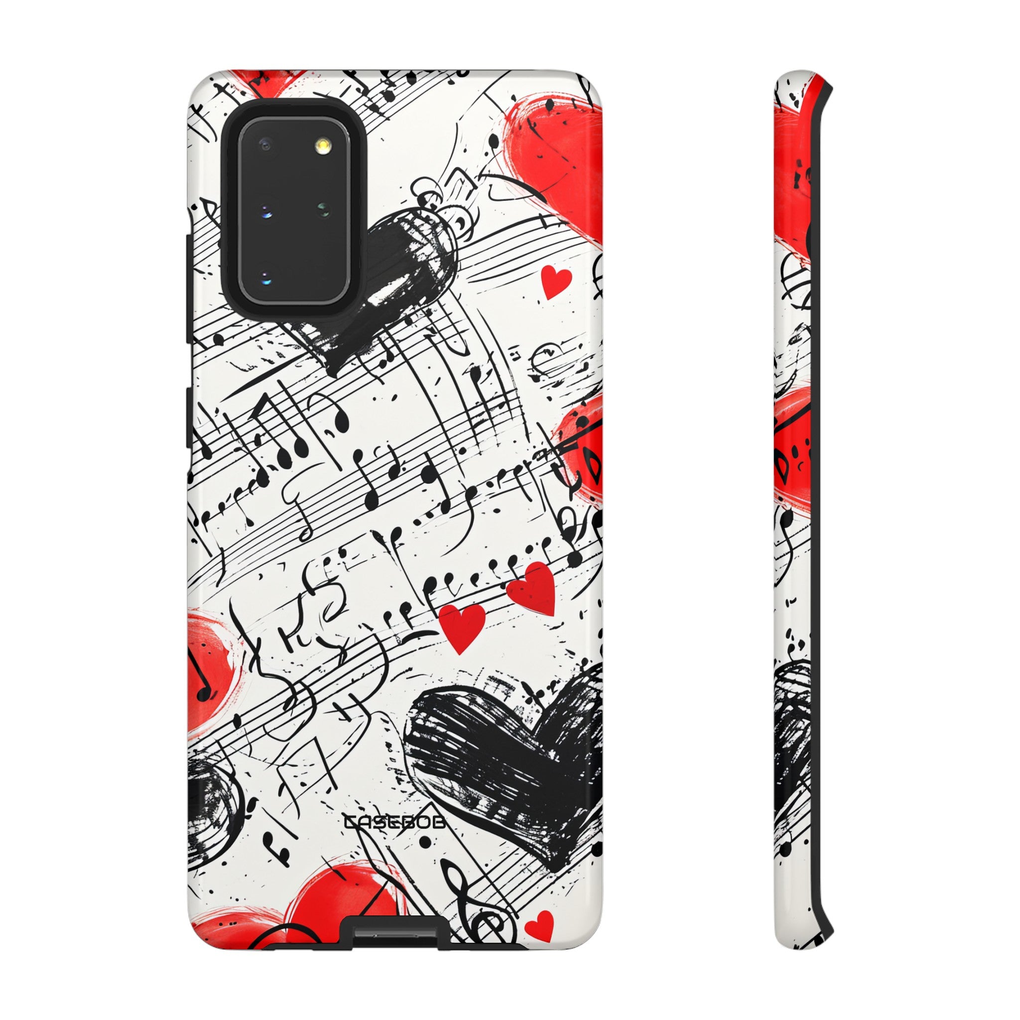 Melodic Love Notes - Protective Pixel Case - Protective Phone Case