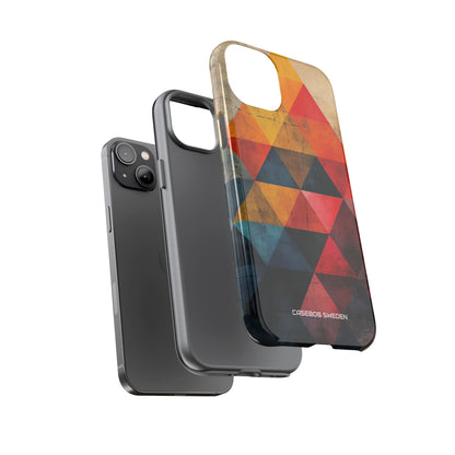 Geometric Energy - Tough iPhone 14 Phone Case