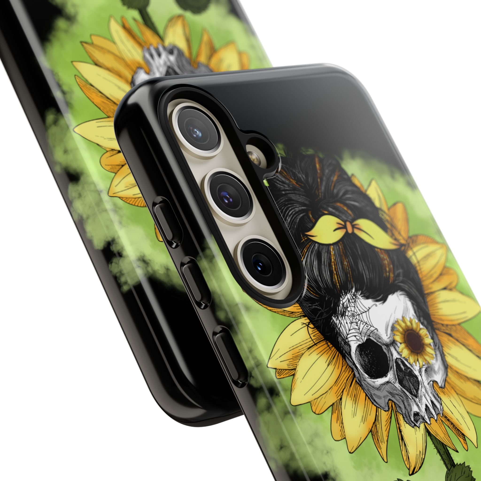 Sunflower Skull Fusion - Samsung Case