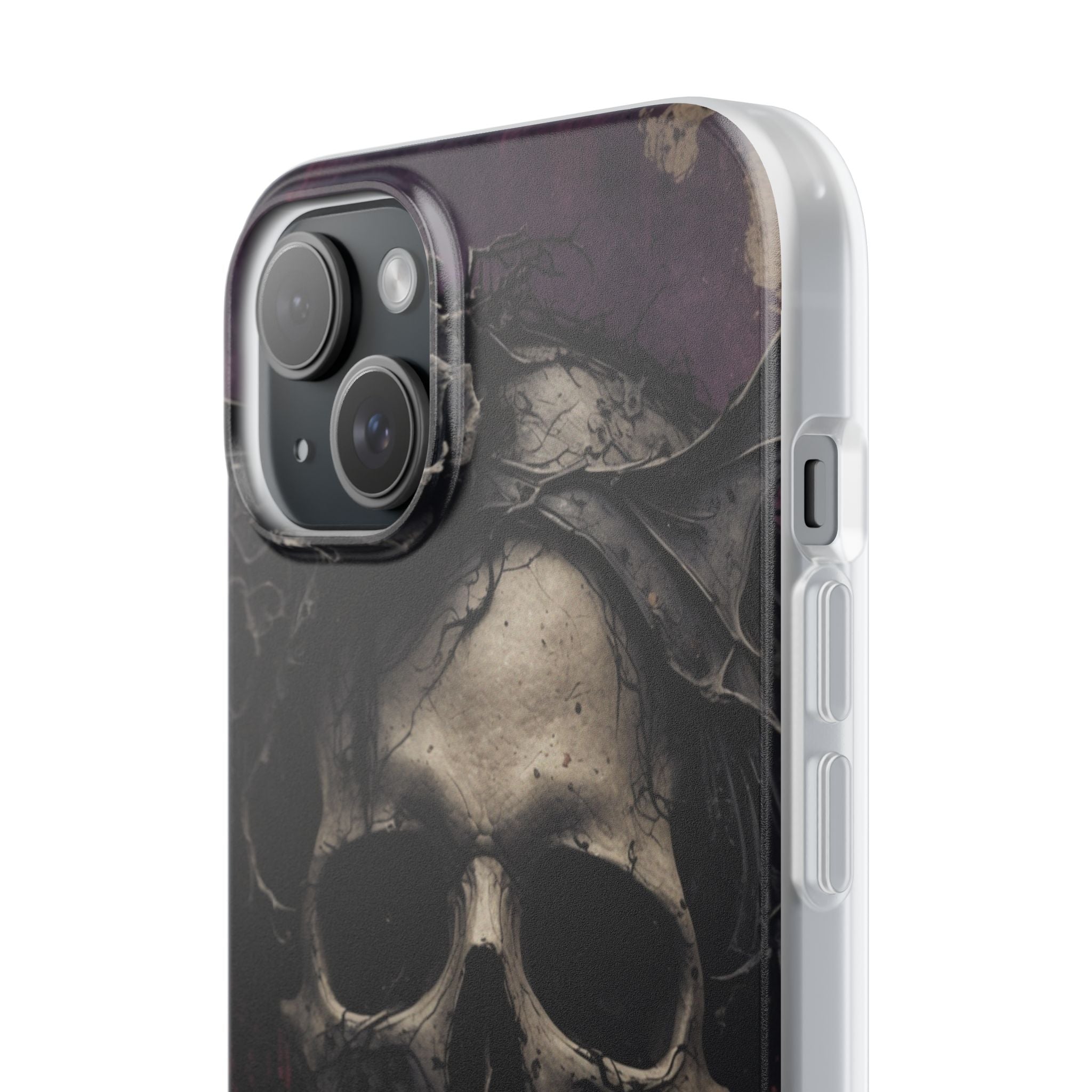 Skull Crown iPhone 15 Plus Case - Soft