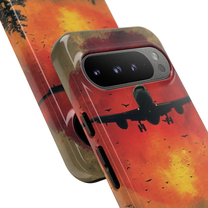 Crimson Sky Flight Google Pixel 9 - Tough