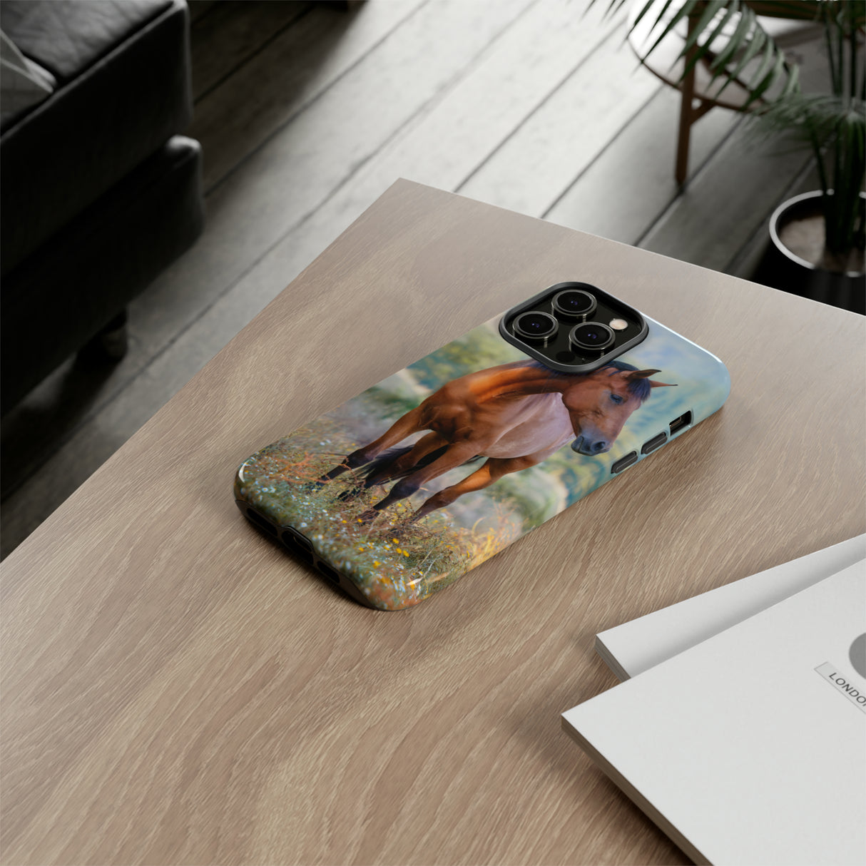 Chestnut Thoroughbred - Protective Phone Case