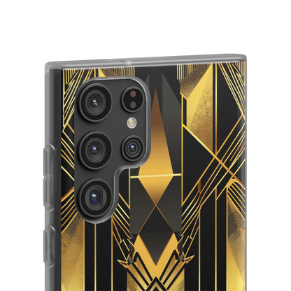 Golden Diamond Radiance Samsung S22 Ultra Case - Soft