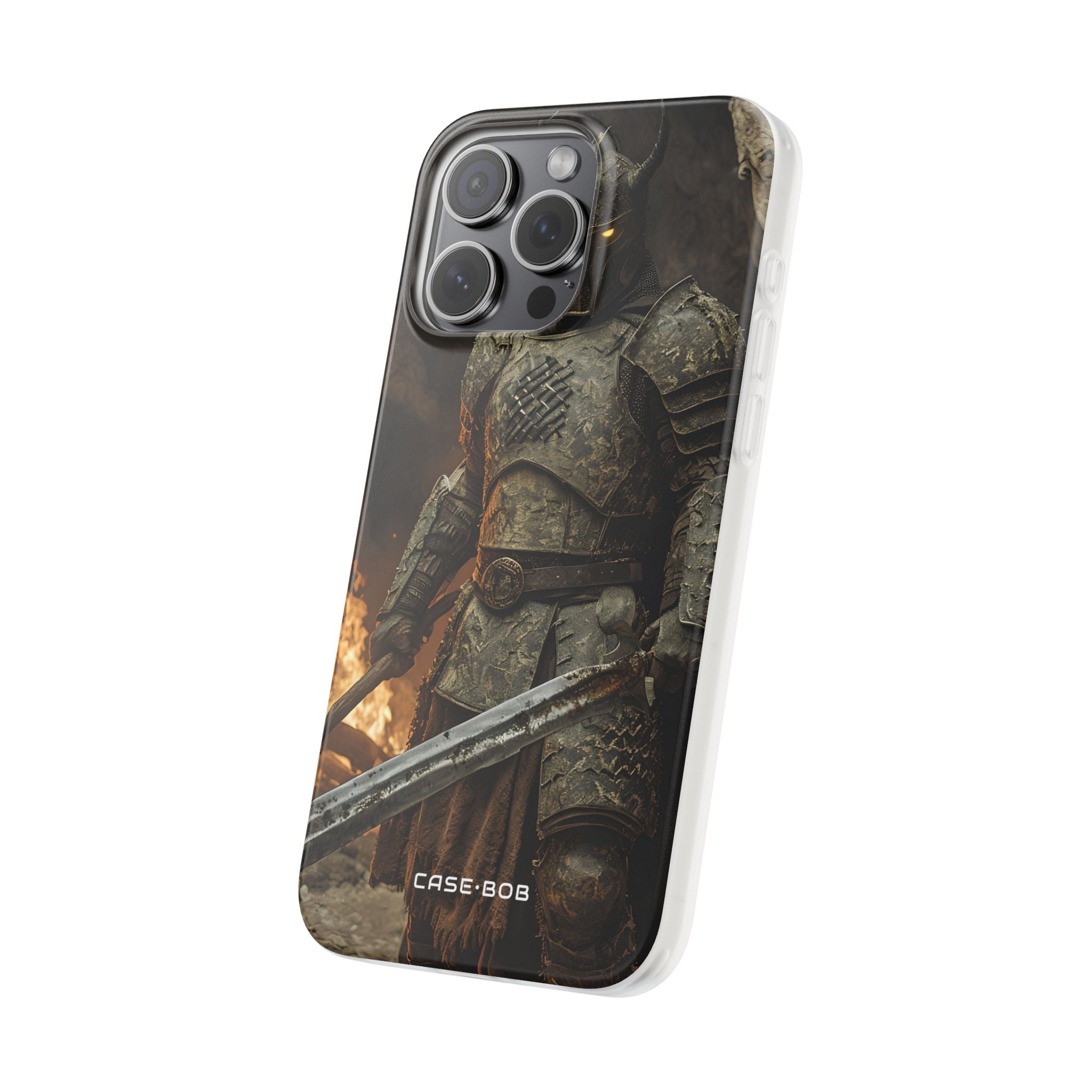 Horned Sentinel iPhone 15 Pro Max Case - Soft