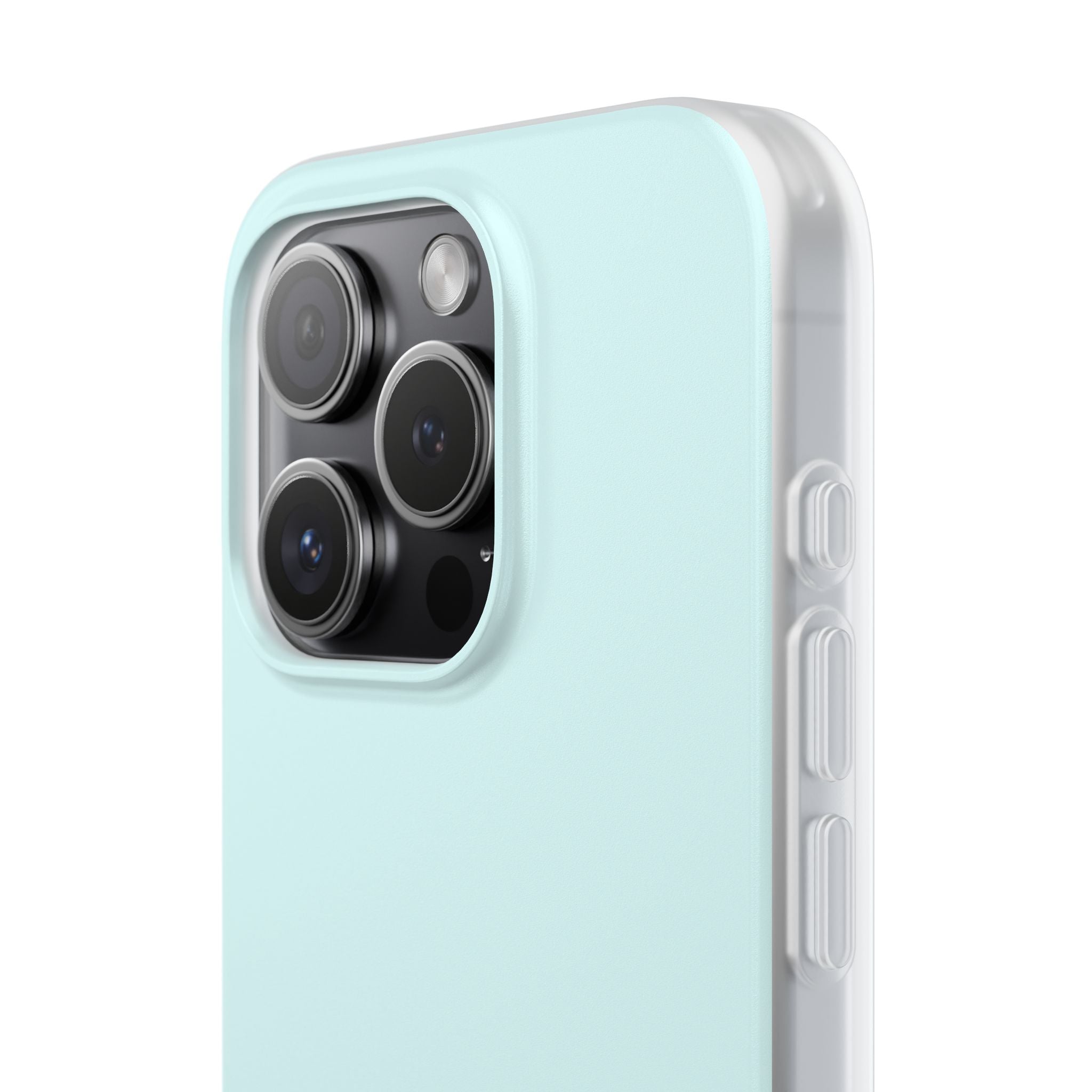 Light Cyan iPhone 15 - Flexi Phone Case