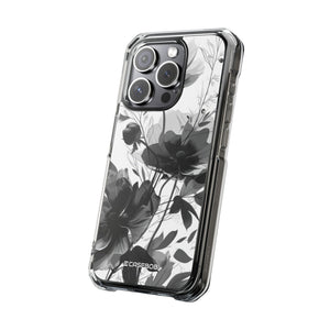 Botanical Elegance – Handyhülle für iPhone (Clear Impact – Magnetisch)