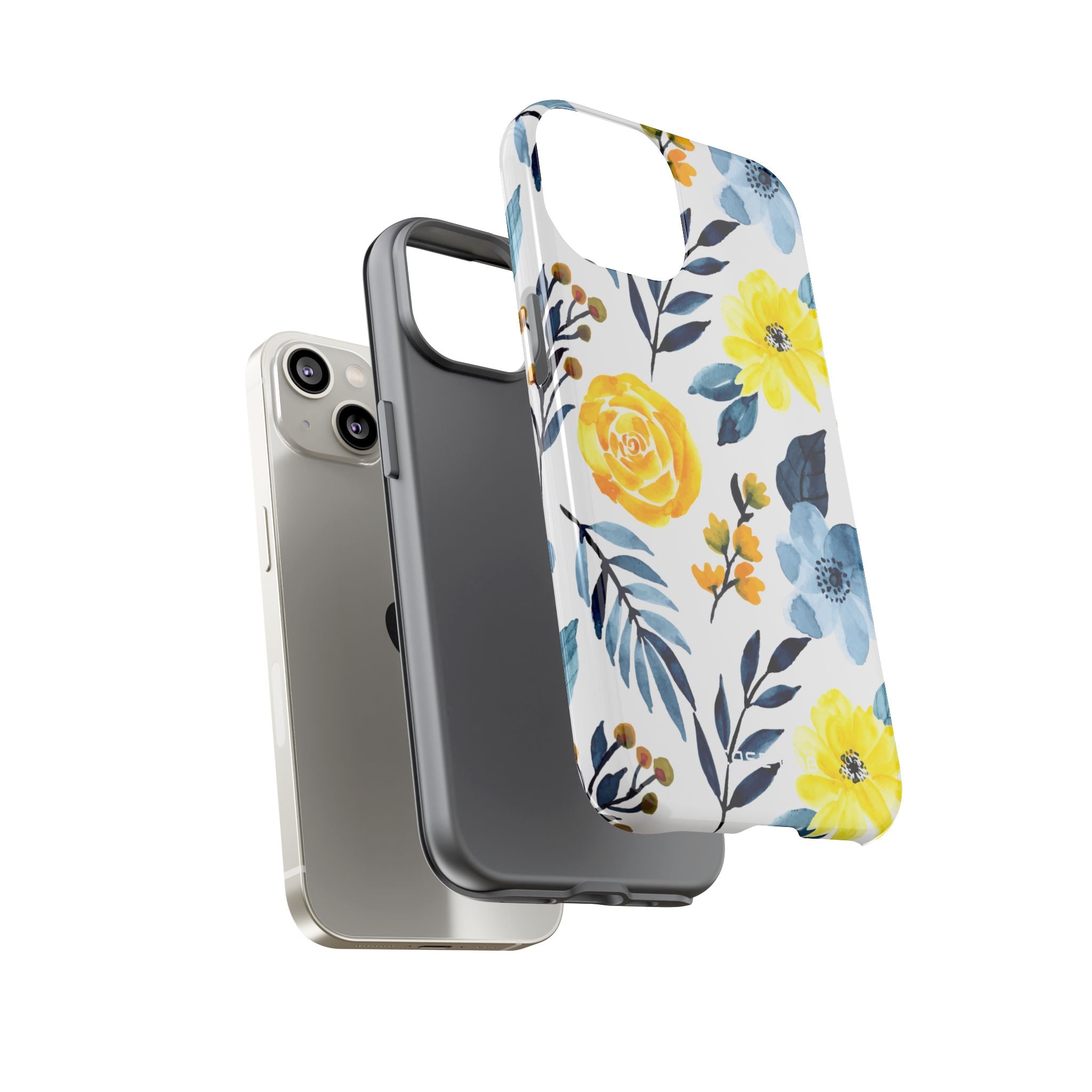 Golden Bloom iPhone 14 Case - Tough