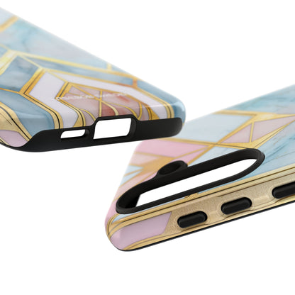 Gold Pink Art Deco - Tough Samsung S24 Phone Case